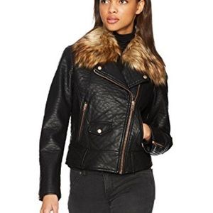 Andrew Marc New York Moto Leather Jacket